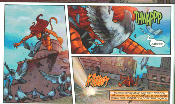 "This is for my bird bretheren, kitty!"