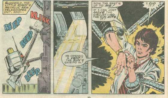 Never send an alien to do a robot's job. kapow11-1