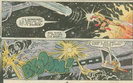 "That's going to be in the bodyshop for a while." Heh. You've got this down, Ben!