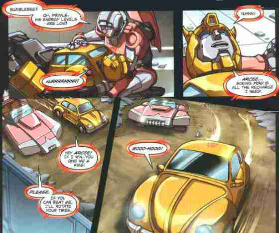 Bumblebee: ladies mech!