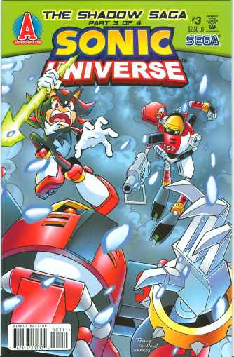 Just another day out with the bots. Sonic Universe #3