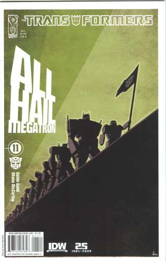 The Autobots have their own Memorial Day parade Transformers: All Hail Megatron #11