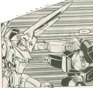 "Who's got the more powerful mecha now, sucker!" "And now to show you the skills I learned playing Punch-Out!