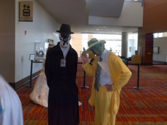Rorschach (Watchmen) and the Mask