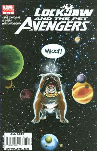 Hey Lockjaw, what's on top of a house? Lockjaw and the Pet Avengers #4