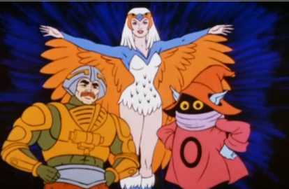 This shot was added to the opening of the second season of MOTU
