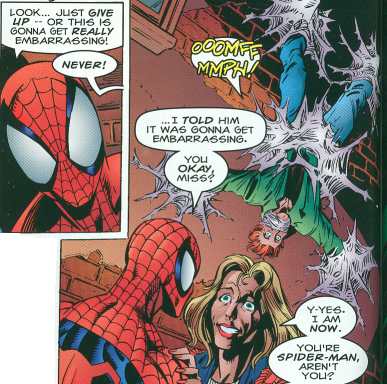Best Scene from Spider-Man and Batman: Disordered Minds
