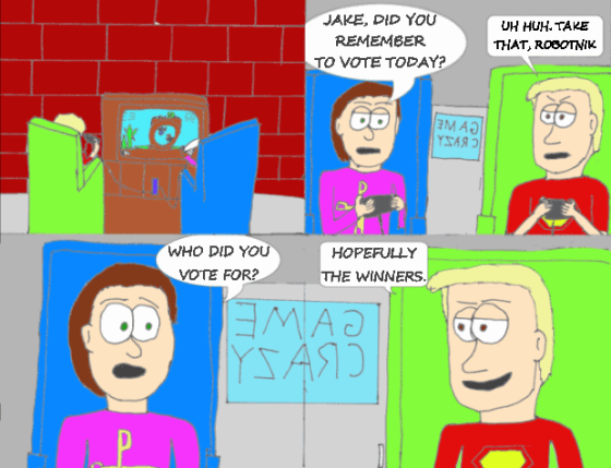 See if you can figure out from the comic alone what's going to be reviewed.