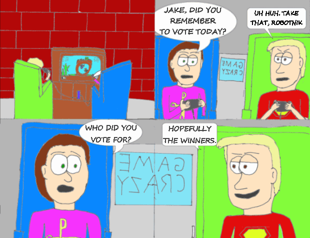 See if you can figure out from the comic alone what's going to be reviewed.