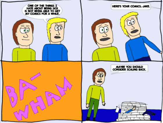 "Shut up and get me out of here!