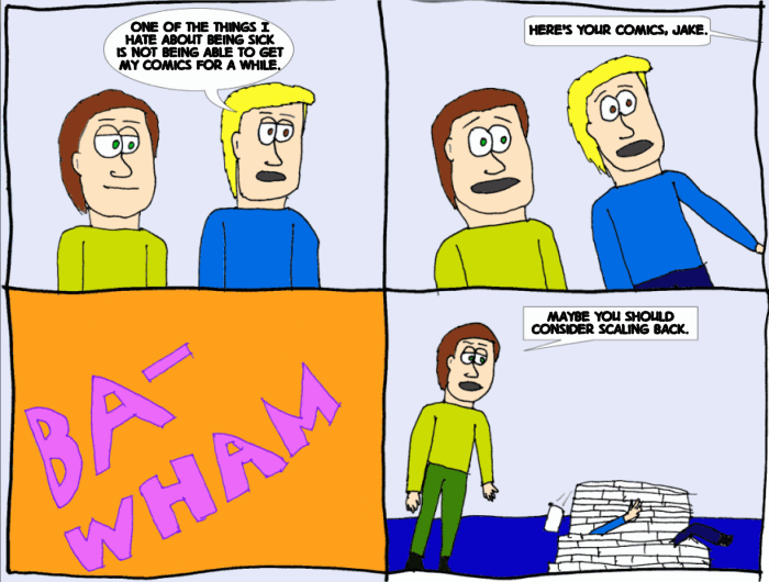 "Shut up and get me out of here!