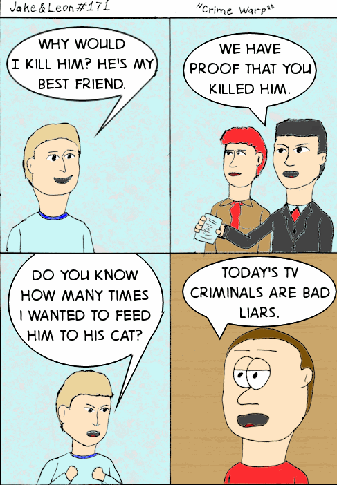 Someday I'm going to think of a comic that could have used that title better. And I will have wasted it here.