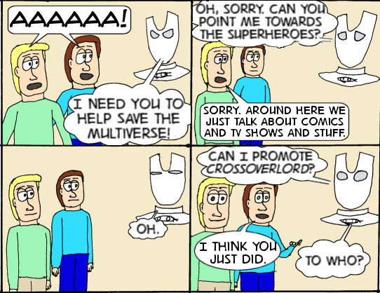 This cameo not approved. The comic he's from is.