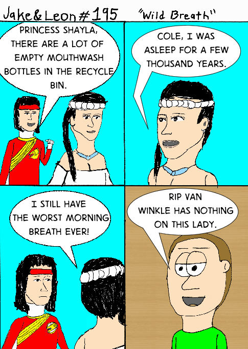 I'm sure the mouthwash only contained all-natural ingredients.