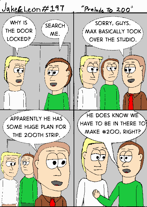 Give Max credit. He finally found a way to get an anniversary comic in.