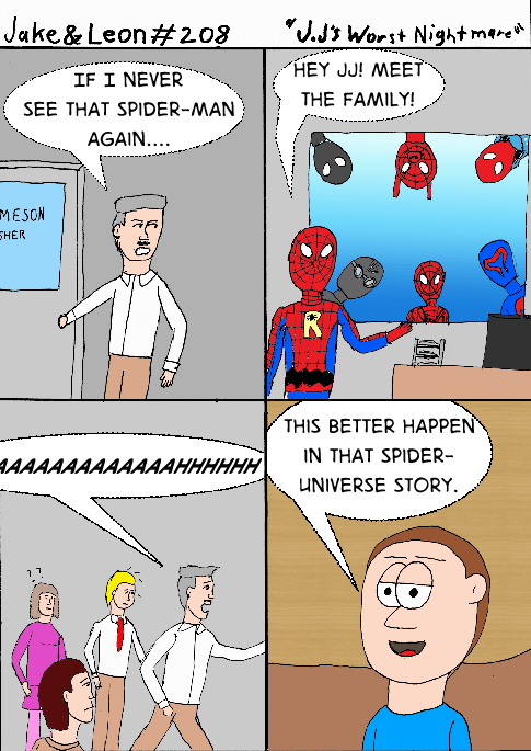 Bonus if it's the last scene of the comic.