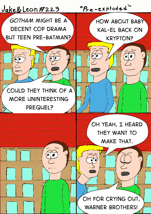 I wish I was kidding.