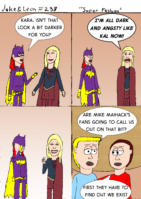 If you haven't read his Supergirl/Batgirl comics, you really should.
