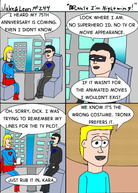 If it wasn't for the DC Animated videos he wouldn't be anywhere.