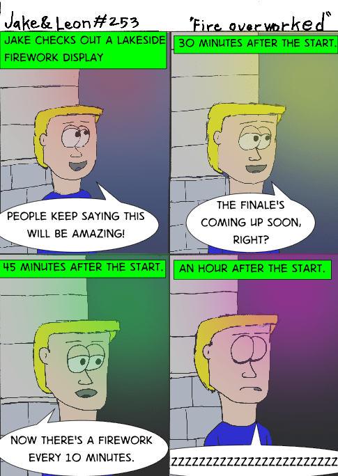 Based on my actual trip to my cousin's lakeside cabin.