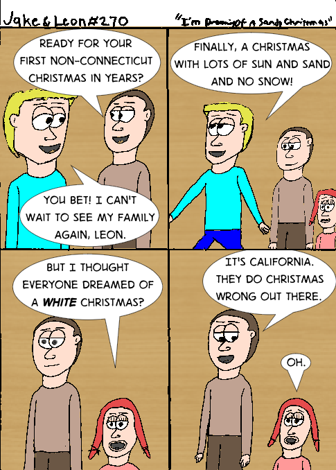 I'd apologize to Californians if I thought any of them were reading this.