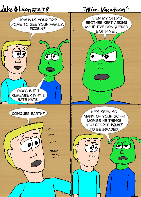 Maybe he should try watching them all the way through.