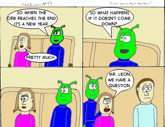 Fizzbin and Beth discuss the ball drop for the New Year.