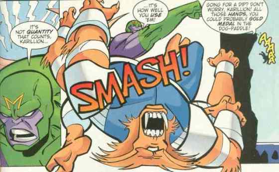 And to think he passed up a half-off sale of water wings.