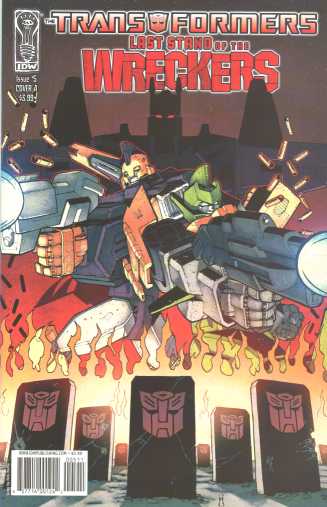 Today's Comic> Transformers: Last Stand of the Wreckers #5 | BW