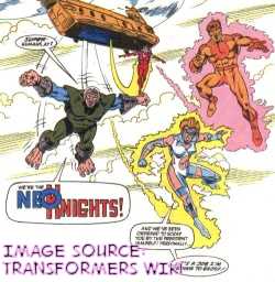 Neo-Knights Actually, I guess Grimlock filled that role.