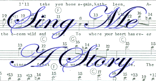 logo for the Sing Me A Story article series