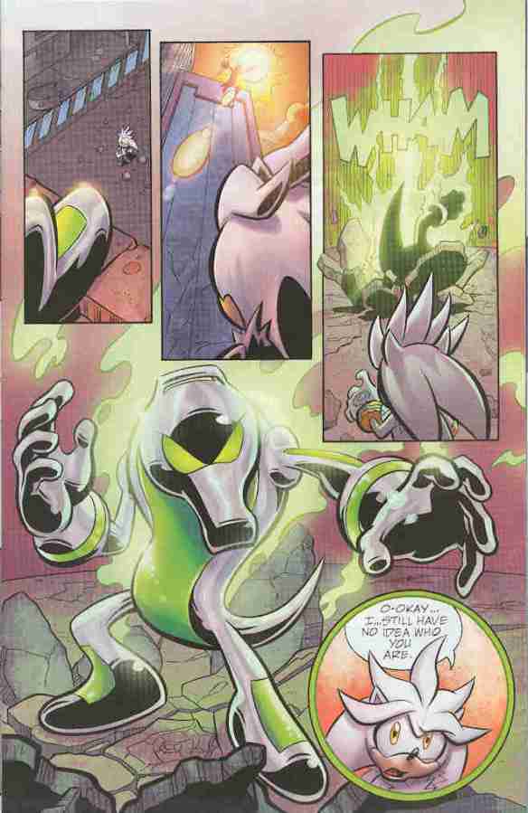 Silver The Hedgehog Archie Comics
