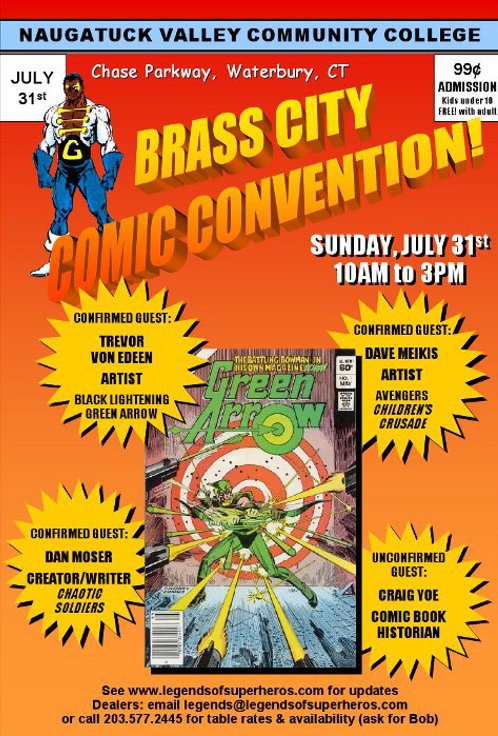 Brass City Comic Convention 2011