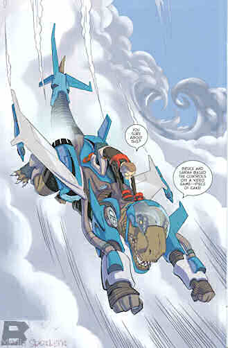 Super Dinosaur #3 Best Scene2