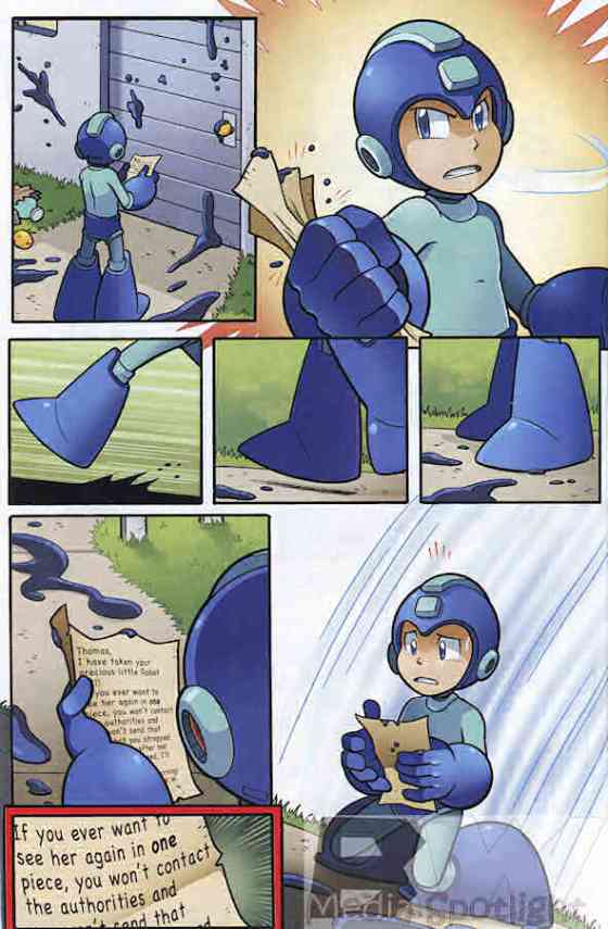 Mega Man #6 Best Scene