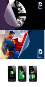 DC logo interactive examples