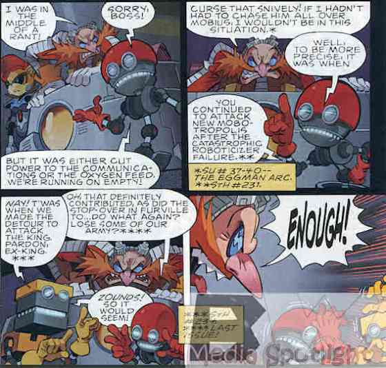 Sonic The Hedgehog #237 Best Scene