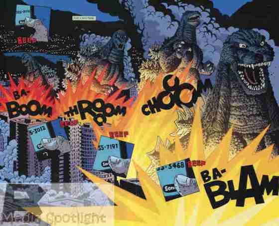 Godzilla #7 Best Scene