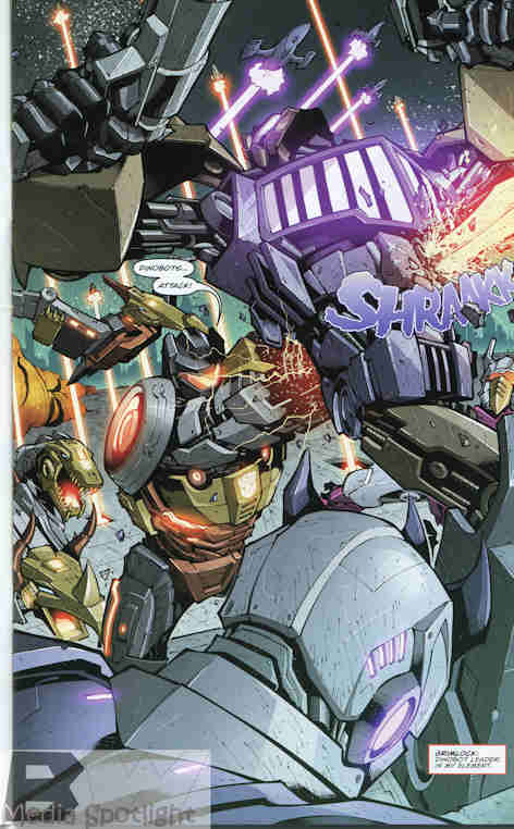 Transformers Prime-Rage of the Dinobots #1 Best Scene