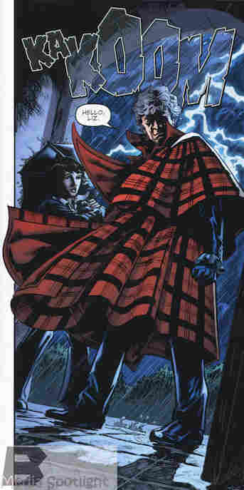 "By the way, your lawn sprinklers are broken."