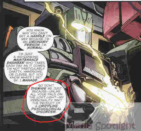 Like I said, favorite Lost Light crew member.