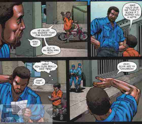 Iron Man #258-2 Best Scene