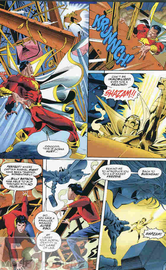 Remind me. Was Thor still using the Don Blake identity at the time?