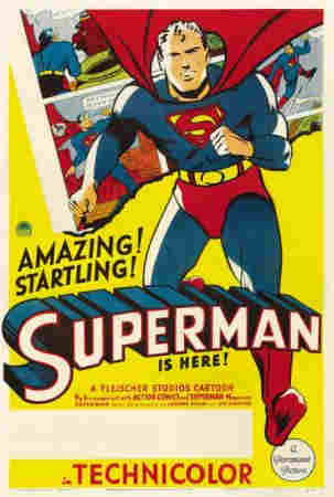Superman cartoon
