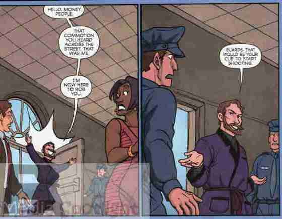 He's just so happy to get the snot beat out of him.