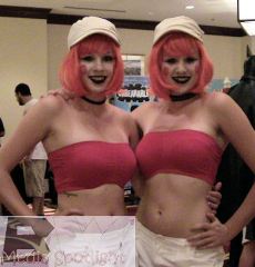 You better read down here because they're minors!