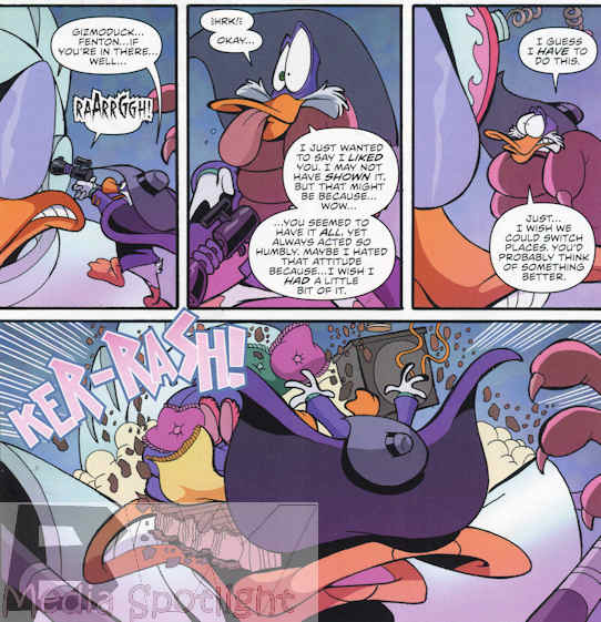 "OK, I wouldn't have thought 'thrown a couch at him' was an option..."