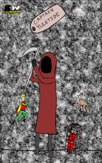 Captain Yuletide #2 cover