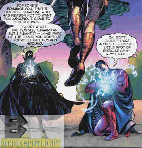 Wait, they're getting along? No wonder this is Vertigo and not DC.