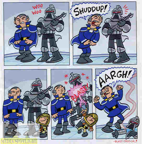 Not Baltar's day, is it?